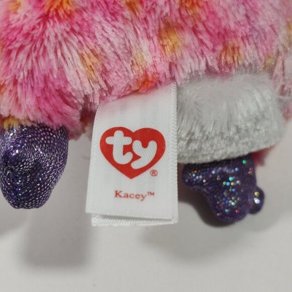 Ty Beanie Boos Kacey Koala Bear Plush 2015 Stuffed Animal Toy Pink Glitter Eyes - Picture 3 of 5
